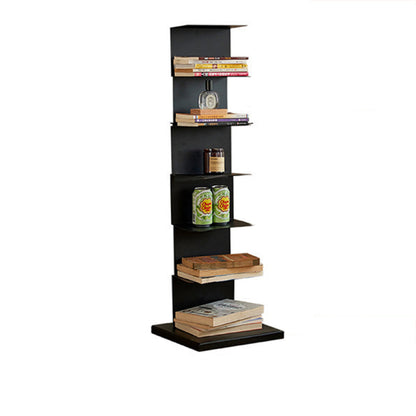 Modern Carbon Steel Bookshelf