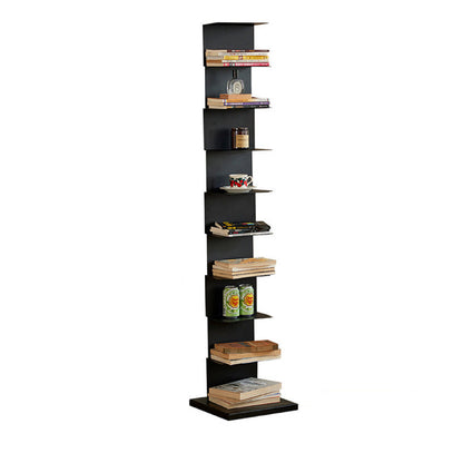 Modern Carbon Steel Bookshelf