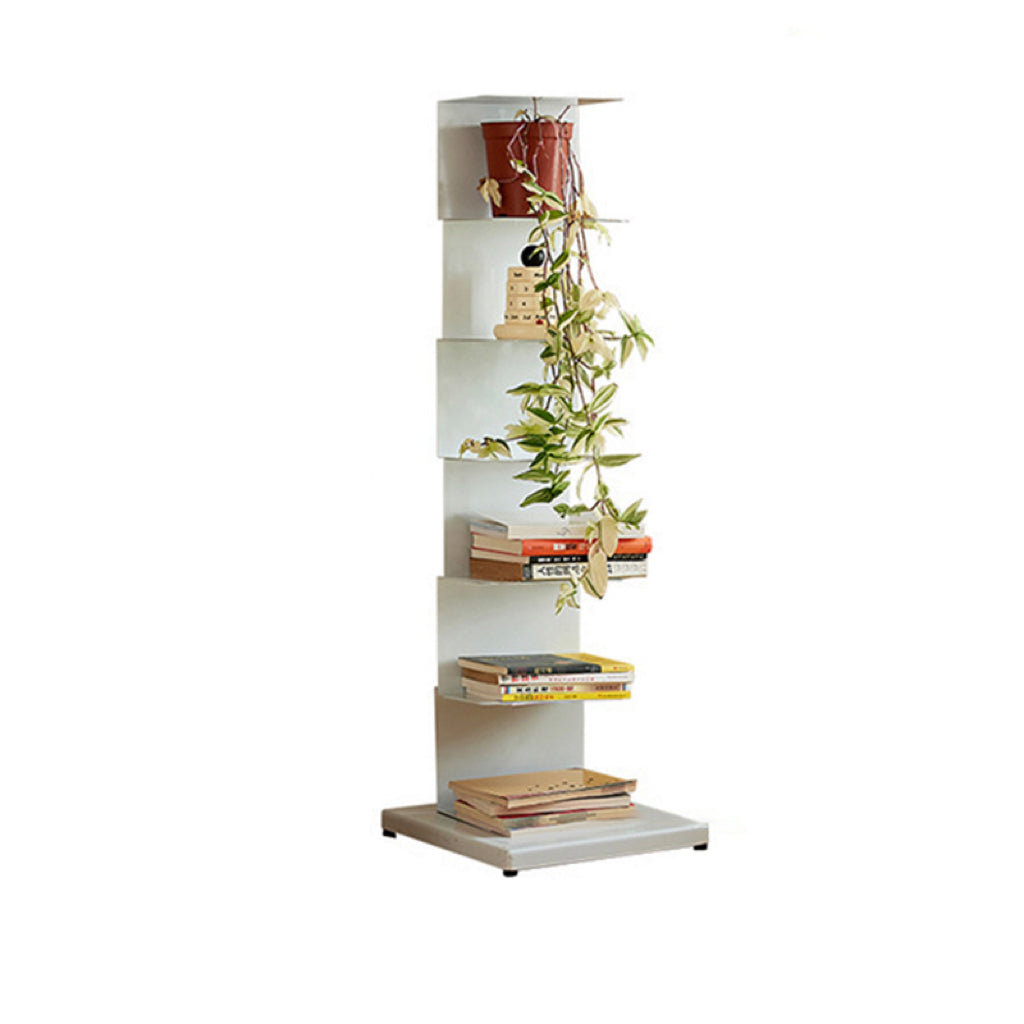 Modern Carbon Steel Bookshelf