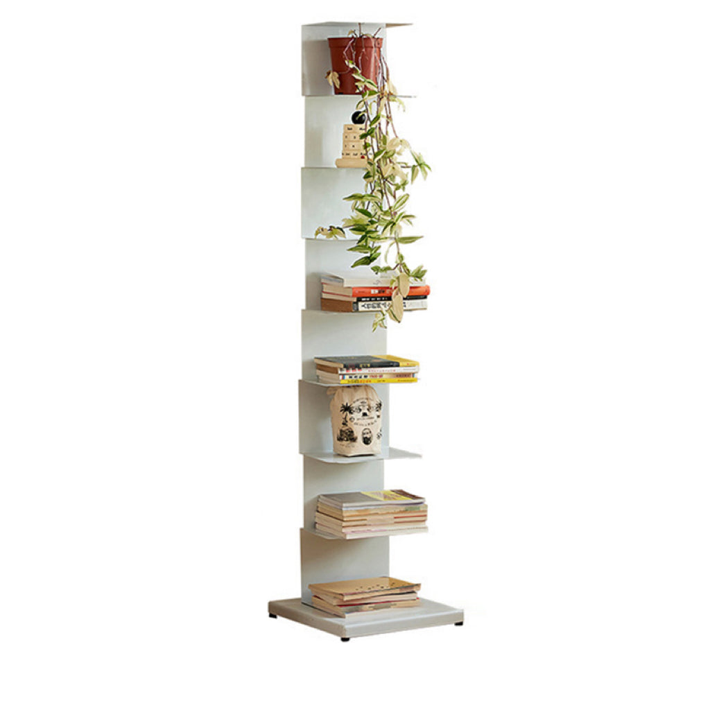 Modern Carbon Steel Bookshelf