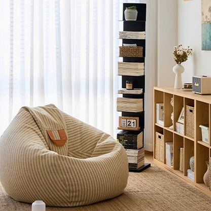 Modern Carbon Steel Bookshelf