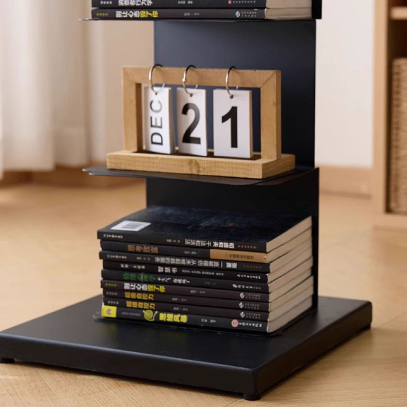 Modern Carbon Steel Bookshelf