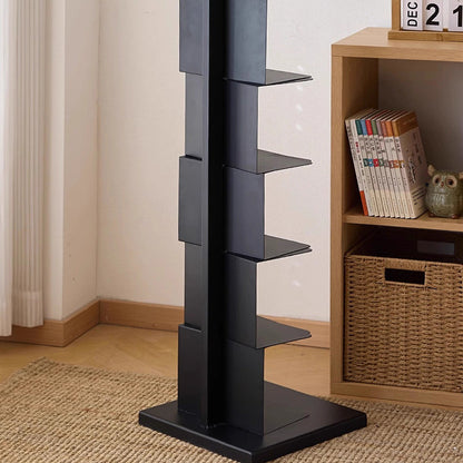 Modern Carbon Steel Bookshelf