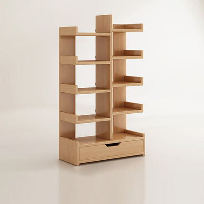Modern Minimalist Solid Wood Bookshelf