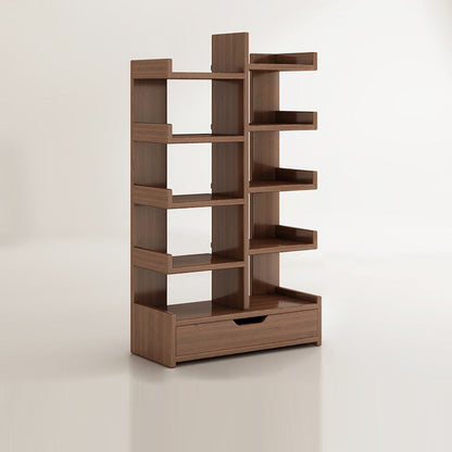 Modern Minimalist Solid Wood Bookshelf