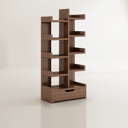 Modern Minimalist Solid Wood Bookshelf