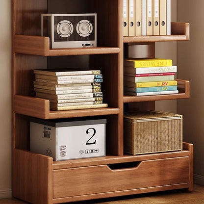 Modern Minimalist Solid Wood Bookshelf