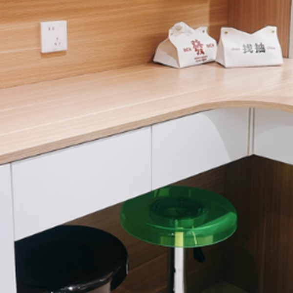 Modern Carbon Steel Bar Stool