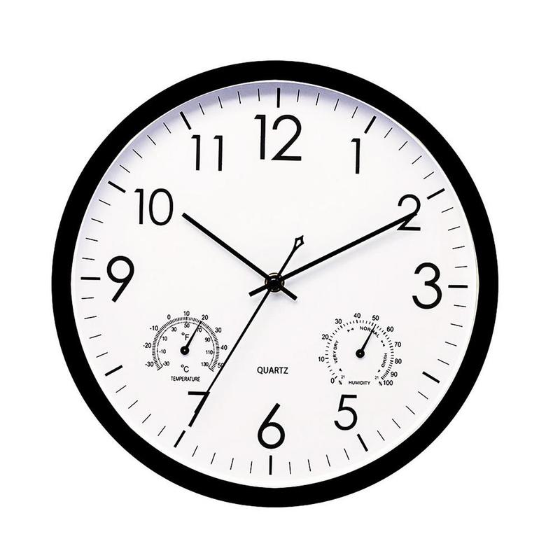 Outdoor Garden Clock with Temp and Humidity