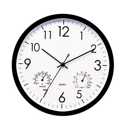 Outdoor Garden Clock with Temp and Humidity