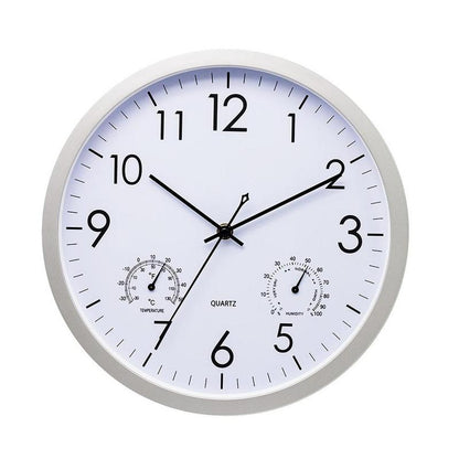 Outdoor Garden Clock with Temp and Humidity