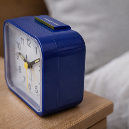 Analog Bedside Alarm Clock with Snooze