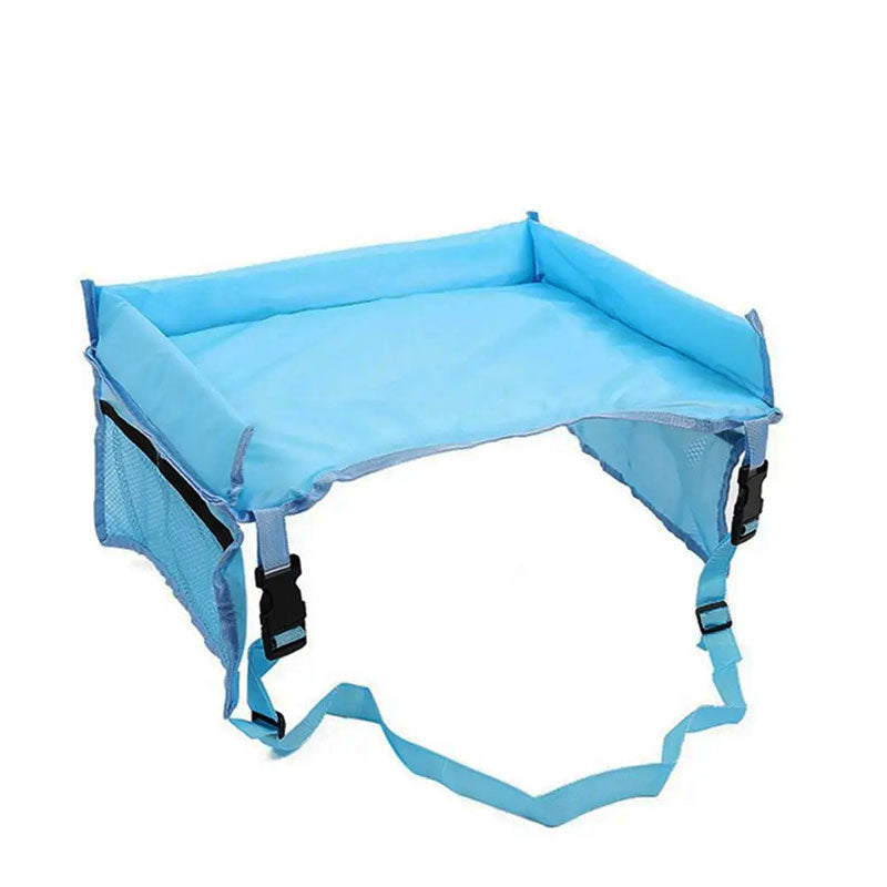 Car Seat Tray with Cup Holder & Storage