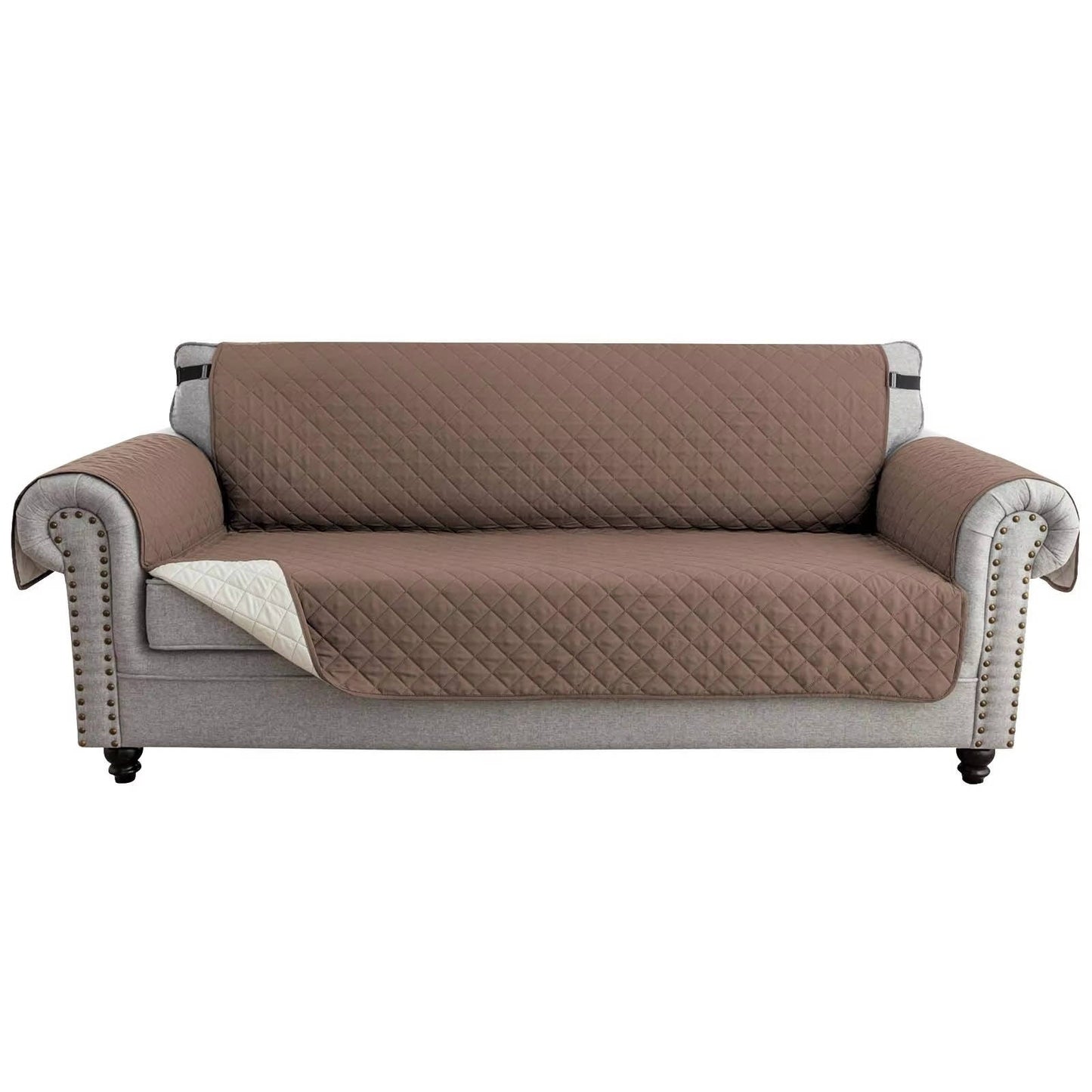Reversible Sofa Cover for 3 Cushion Couch