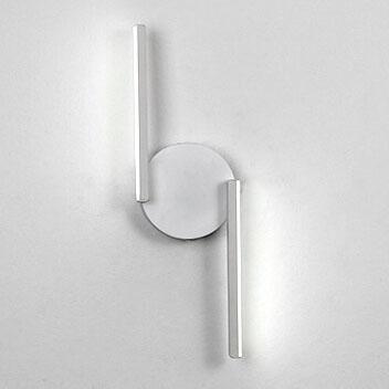 Curves Line Aluminum 1-Light LED Wall Sconce Lamp