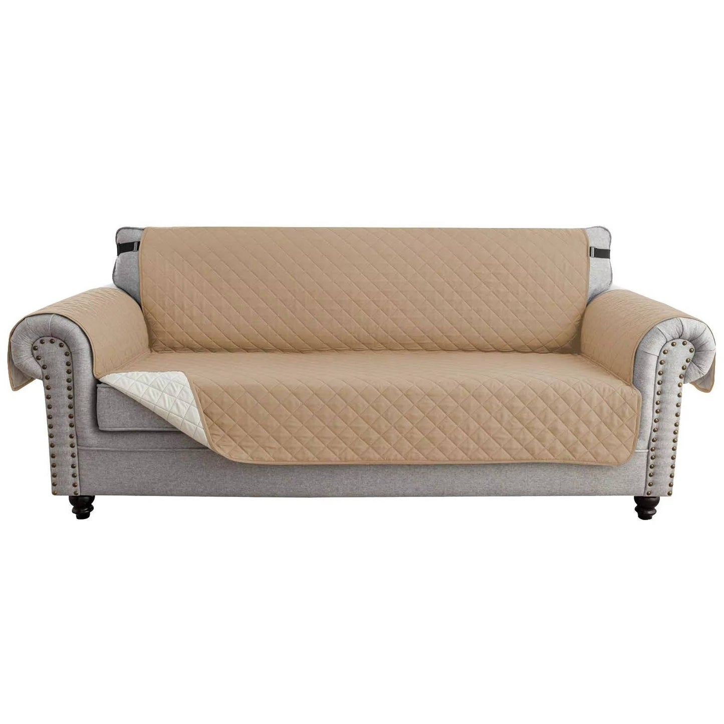 Reversible Sofa Cover for 3 Cushion Couch