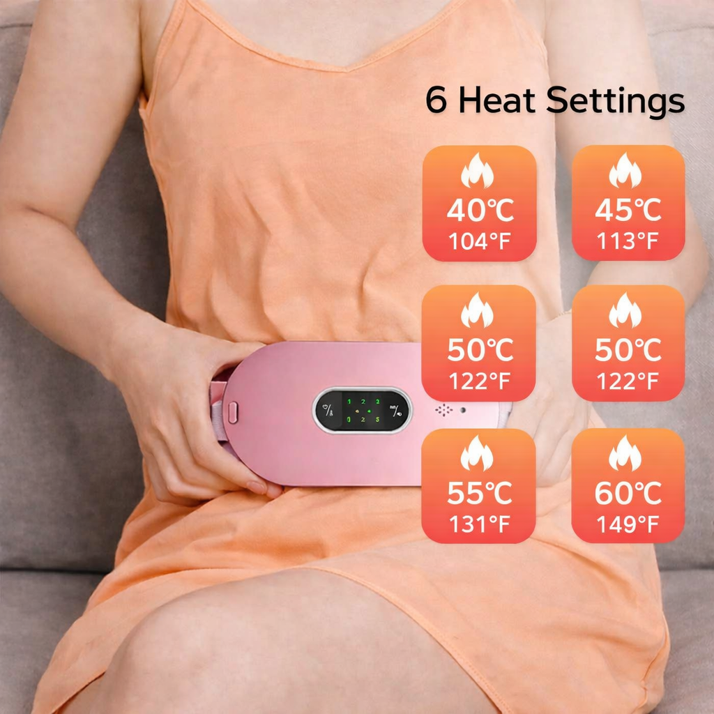 Cordless Heating Massager for Period Cramps