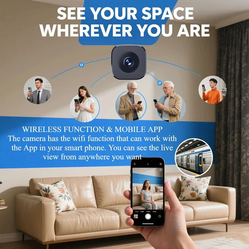 1080P Wireless Security Camera with Night Vision