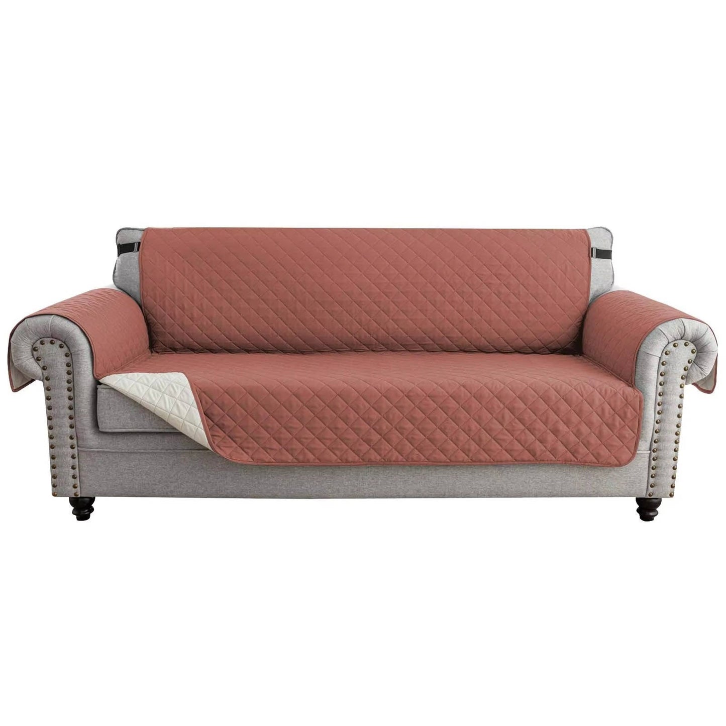 Reversible Sofa Cover for 3 Cushion Couch