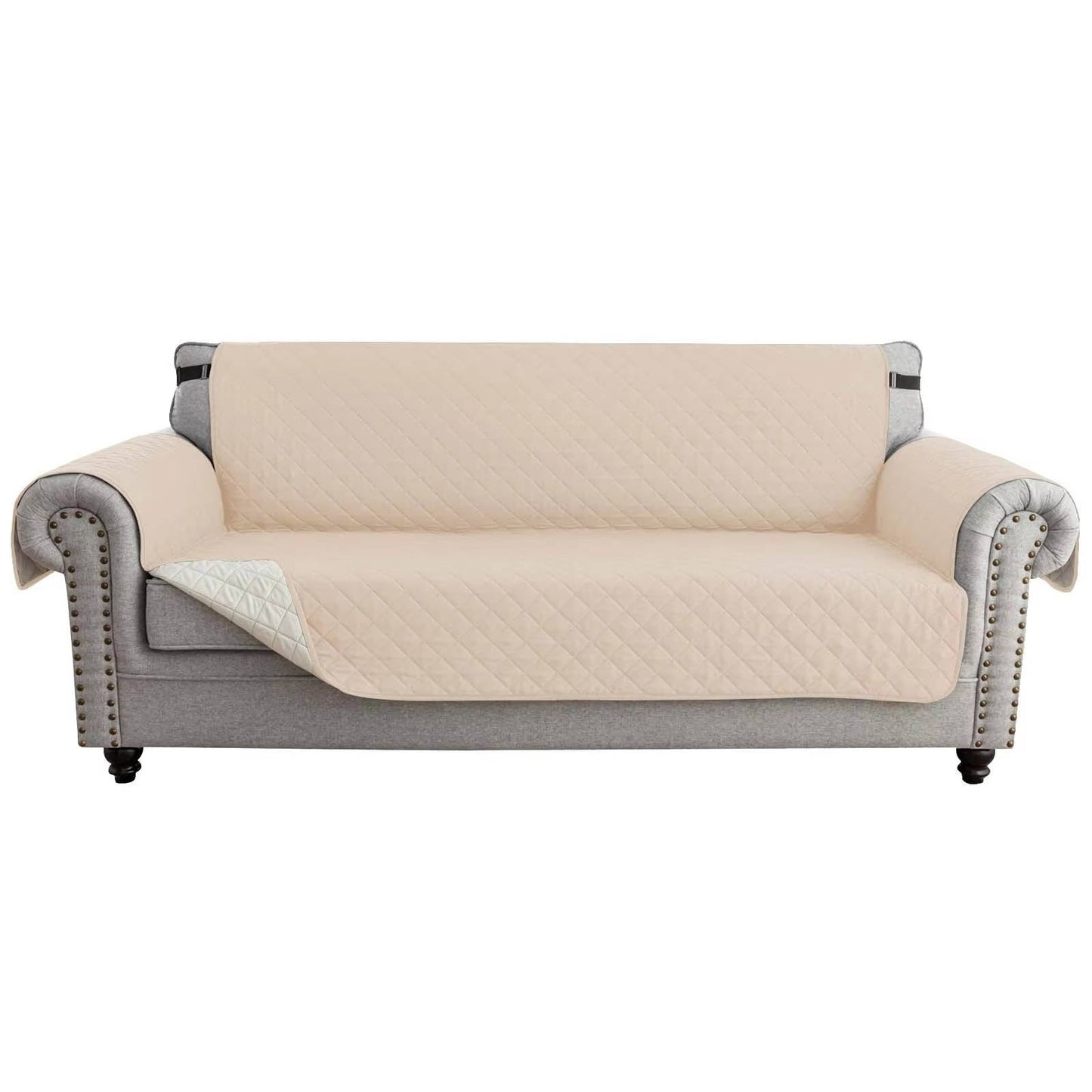 Reversible Sofa Cover for 3 Cushion Couch