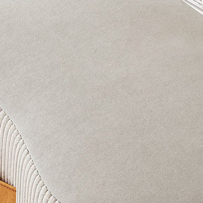 Contemporary Fabric Footstool