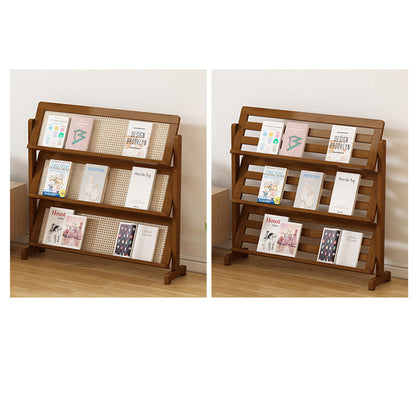 Contemporary Rattan Bookshelf