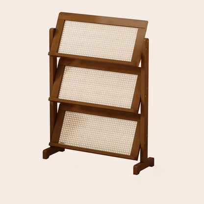Contemporary Rattan Bookshelf