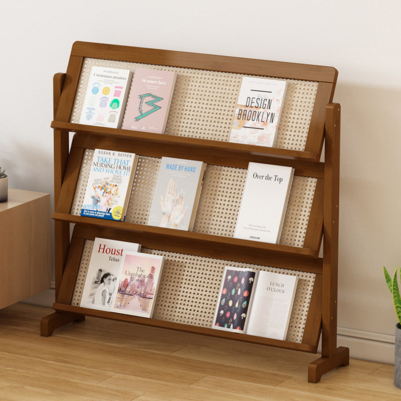 Contemporary Rattan Bookshelf