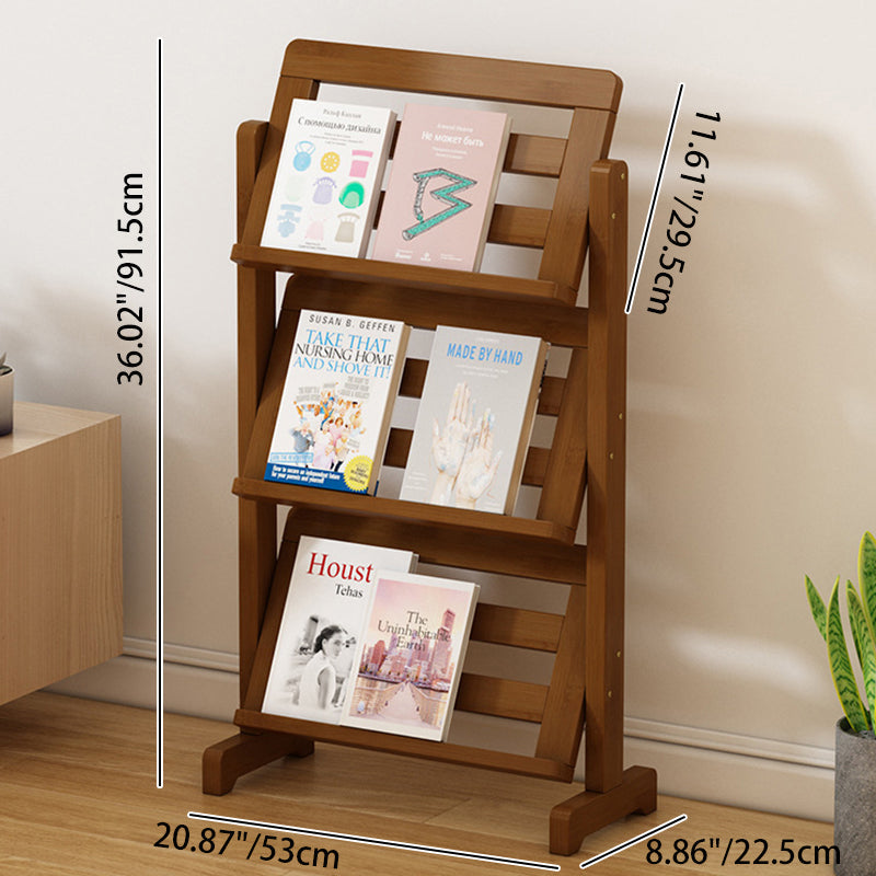Contemporary Rattan Bookshelf