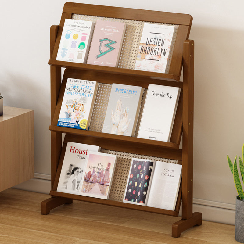 Contemporary Rattan Bookshelf