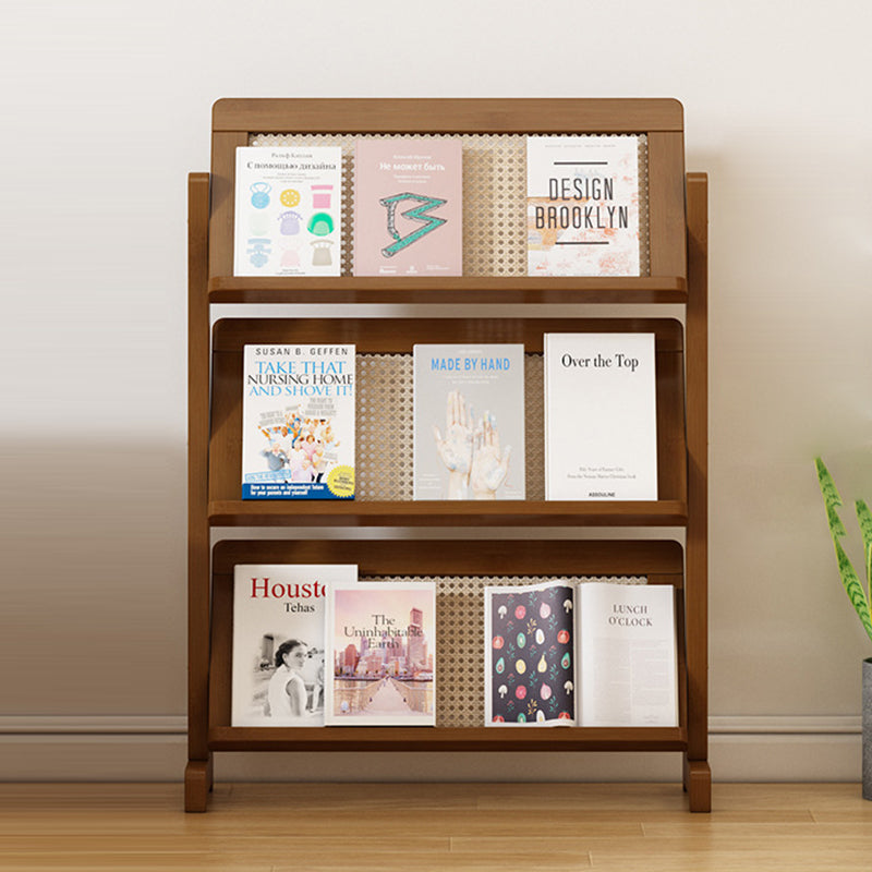 Contemporary Rattan Bookshelf