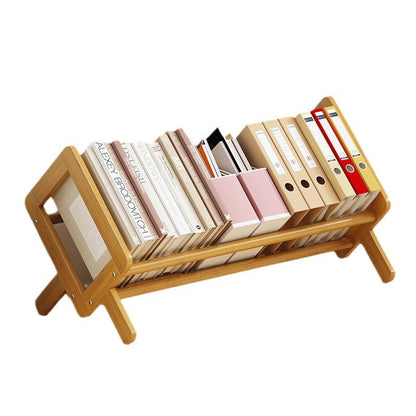 Modern Minimalist Bamboo Bookshelf