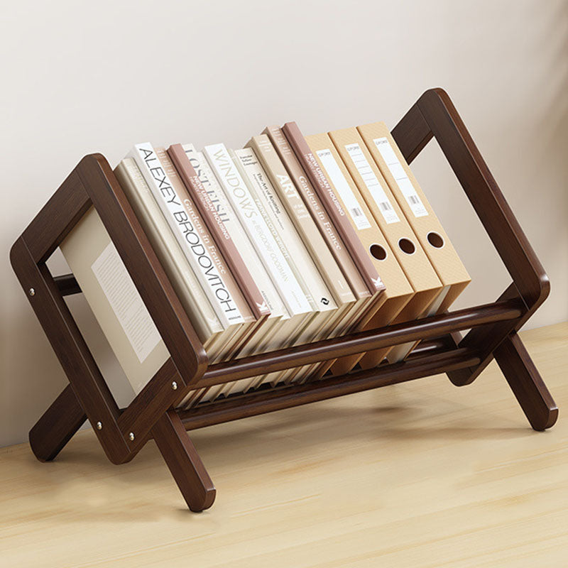 Modern Minimalist Bamboo Bookshelf