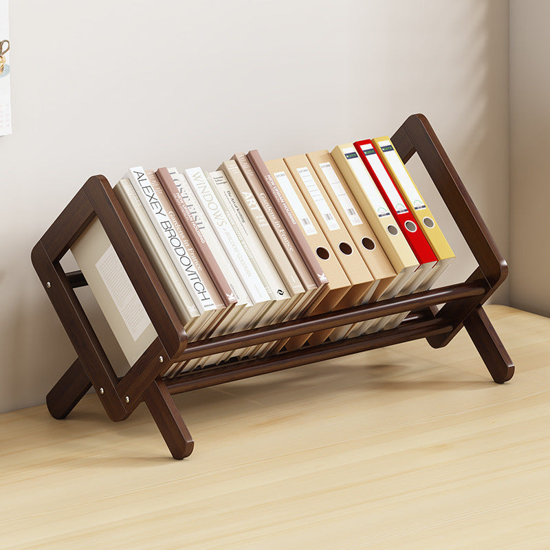 Modern Minimalist Bamboo Bookshelf