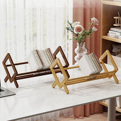 Modern Minimalist Bamboo Bookshelf