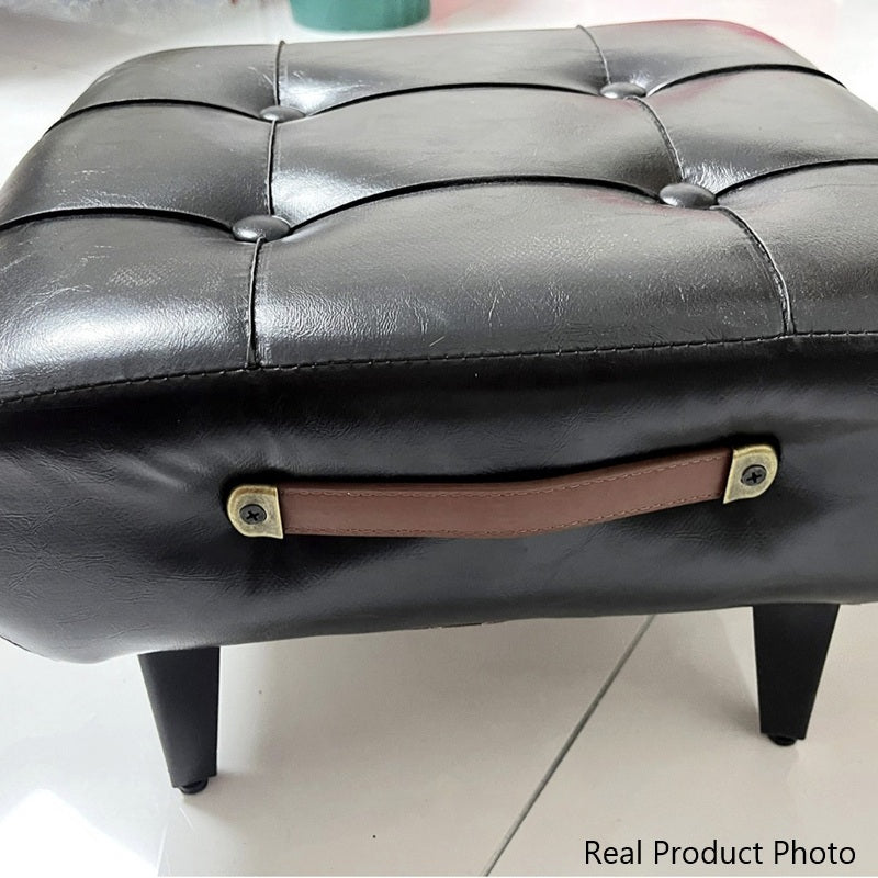 Contemporary Solid Wood Stool
