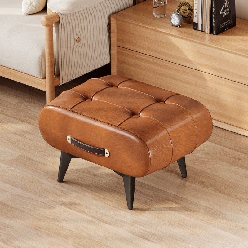 Contemporary Wood Solid Wood Stool