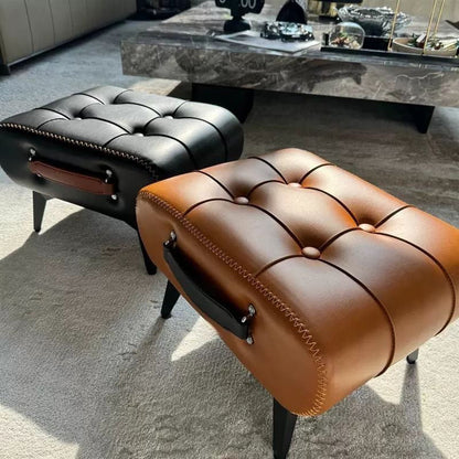 Contemporary Solid Wood Stool