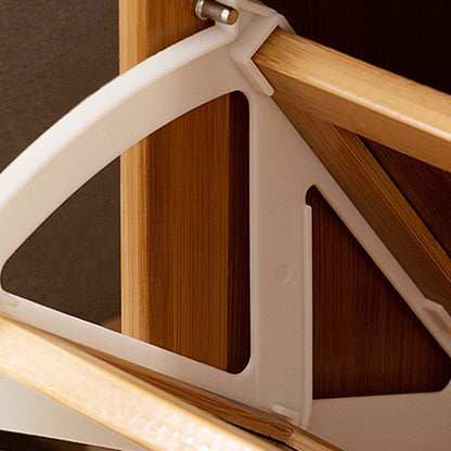 Traditional Bamboo Shoe Rack
