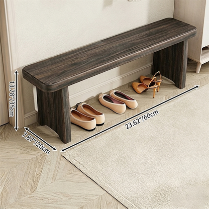 Traditional Wood Solid Wood Shoe Rack