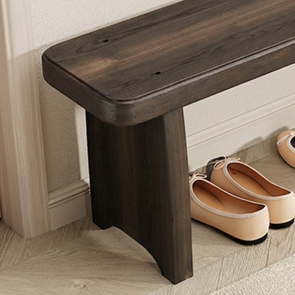 Traditional Wood Solid Wood Shoe Rack