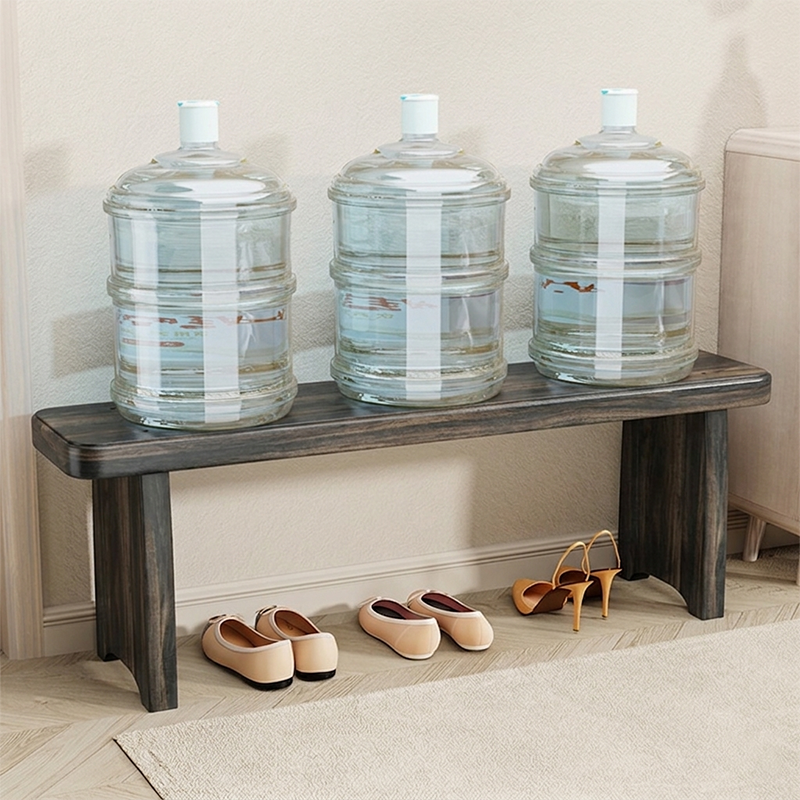 Traditional Wood Solid Wood Shoe Rack