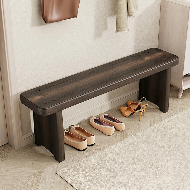 Traditional Wood Solid Wood Shoe Rack