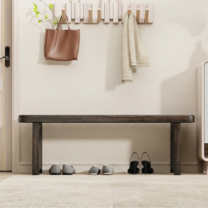 Traditional Wood Solid Wood Shoe Rack
