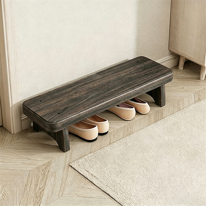 Traditional Wood Solid Wood Shoe Rack