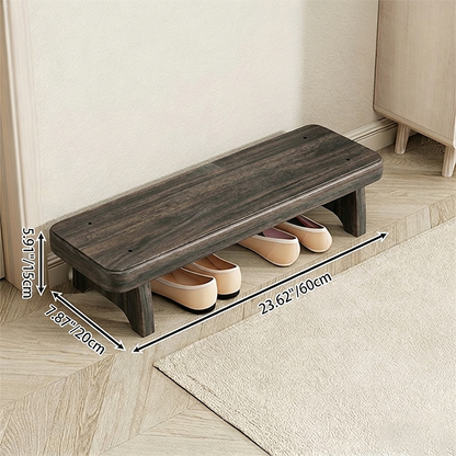 Traditional Wood Solid Wood Shoe Rack