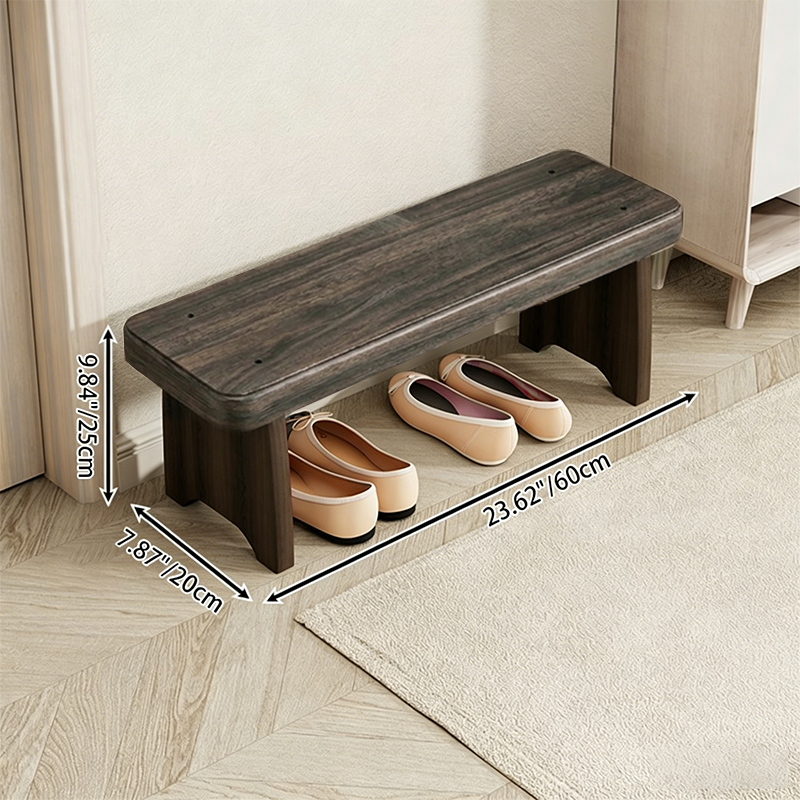Traditional Wood Solid Wood Shoe Rack