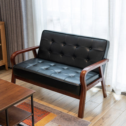 Traditional Solid Wood Sofa