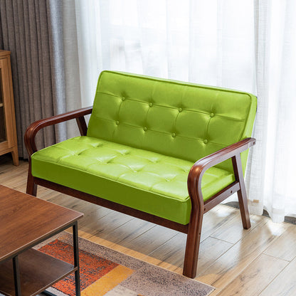Traditional Solid Wood Sofa