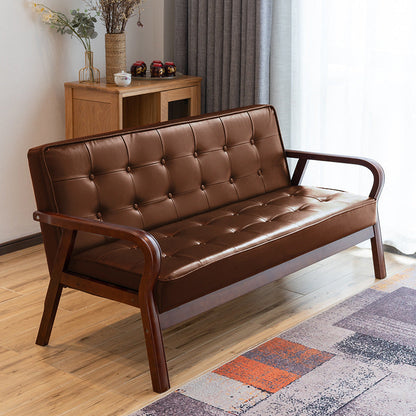 Traditional Solid Wood Sofa
